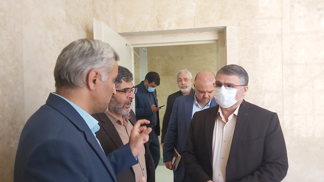 بازدید دکتر مسجدی از پروژه پزشکی قانونی کرج و مرکز ملارد
