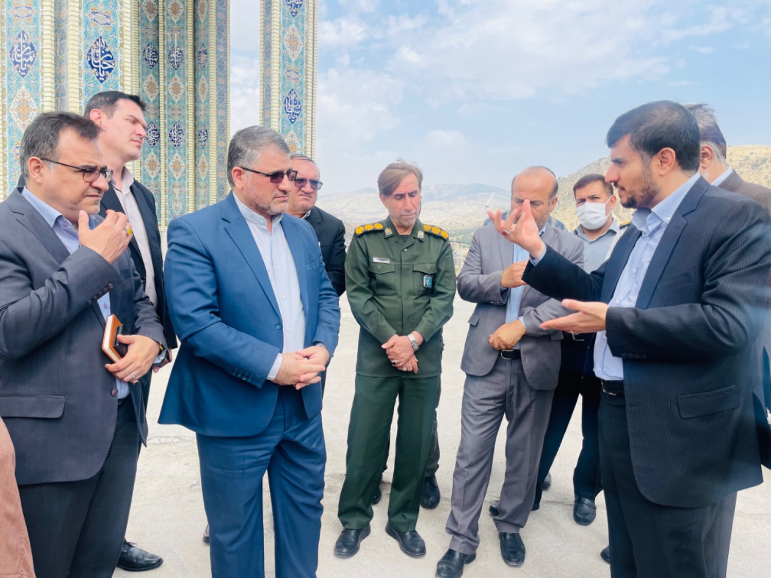 سفر دکتر مسجدی به استان کهگیلویه و بویراحمد