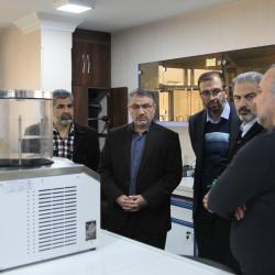 بازدید دکتر مسجدی از مرکز تحقیقات