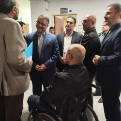 بازدید دکتر مسجدی از دادسرای جرایم پزشکی