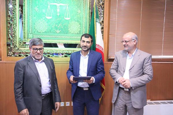 معارفه دکتر امیدرضا کارگر بیده به عنوان سرپرست اداره کل دفتر امور معاینات بالینی