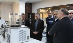 بازدید دکتر مسجدی از مرکز تحقیقات