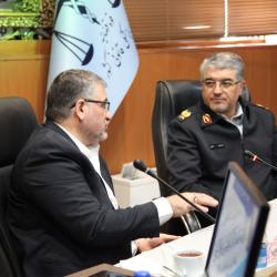 دیدار رییس سازمان با رییس پلیس راهور