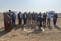 مراسم کلنگ زنی و احداث اداره پزشکی قانونی دشت آزادگان