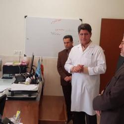 بازدید دکتر مسجدی از پزشکی قانونی کرمانشاه