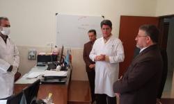 بازدید دکتر مسجدی از پزشکی قانونی کرمانشاه