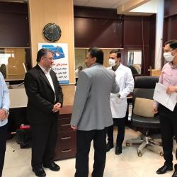 بازدید دکتر مسجدی از پزشکی قانونی استان ایلام