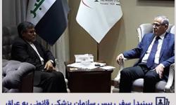 سفر رییس سازمان پزشکی قانونی به عراق