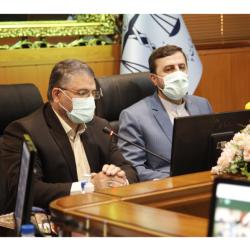 حضور دکتر غریب آبادی در جلسه شورای مدیران سازمان