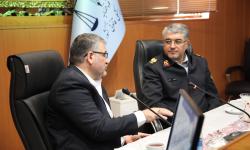دیدار رییس سازمان با رییس پلیس راهور