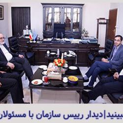 دیدار دکتر الفت معاون اجتماعی و پیشگیری از وقوع جرم قوه‌قضاییه و جناب آقای سراج رییس سازمان بازرسی کل کشور با دکتر مسجدی