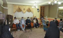 دیدار دکتر مسجدی از خانواده مرحوم علی میر