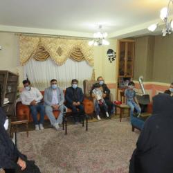 دیدار دکتر مسجدی از خانواده مرحوم علی میر