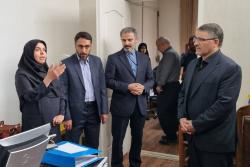 بازدید دکتر مسجدی از اداره کمیسیون های استان تهران