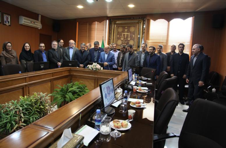جلسه تقدیر از خدمات کارکنان پزشکی قانونی در جنگ 12 روزه