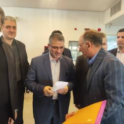 بازدید دکتر مسجدی از مراکز قضایی شهریار