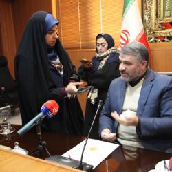 نشست خبری رییس سازمان با رسانه ها